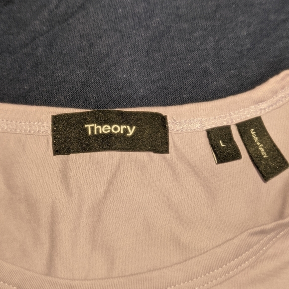 Theory lavender shirt - Picture 2 of 3